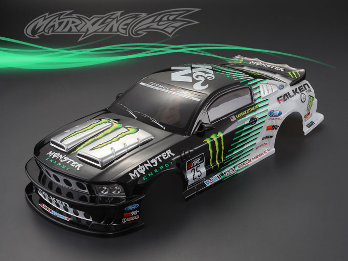 MatrixLine FORD MUSTANG GT350 Finished PC Body RTR PC201012R-1A